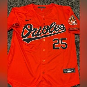 Baltimore Orioles Pete Alonso Orange Jersey Mens